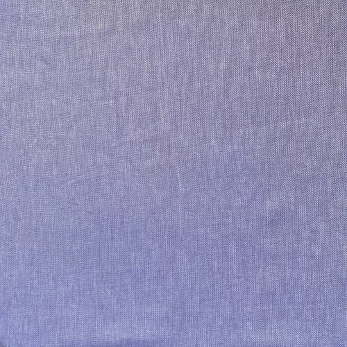 Tissu Lin Coton Chevron Mauve