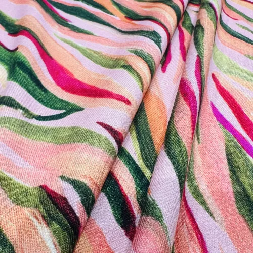 Tissu Jersey Viscose Zèbre