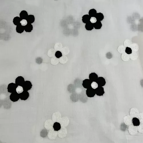 Tissu Voile de Coton Leila