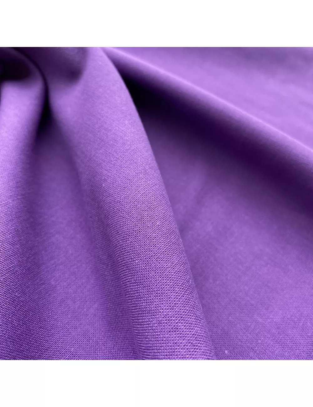 tissu coton couleur violette