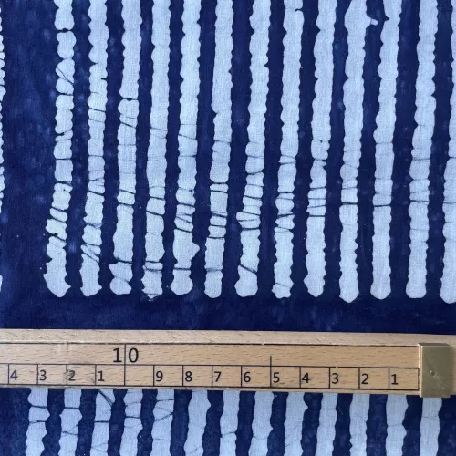 Tissu Batik Marine Pilotis