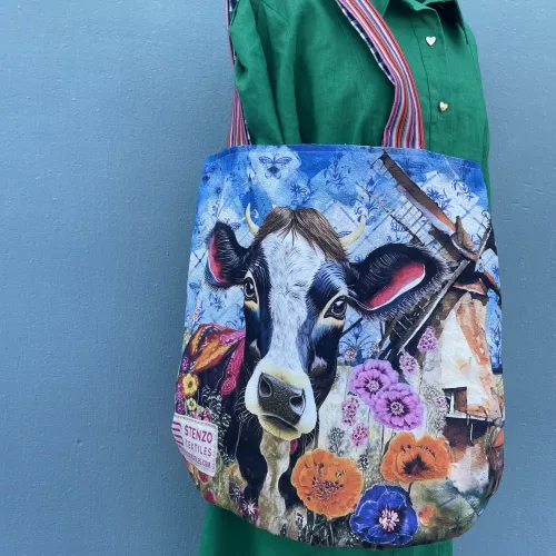 Panneau Sac Campagne Vache
